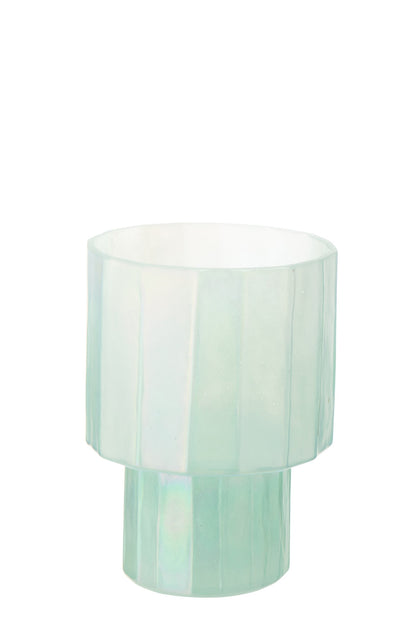 Windlicht Ann Glas Blauw