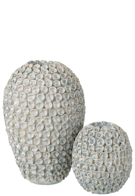 Vase Milan Clay Light Blue Large