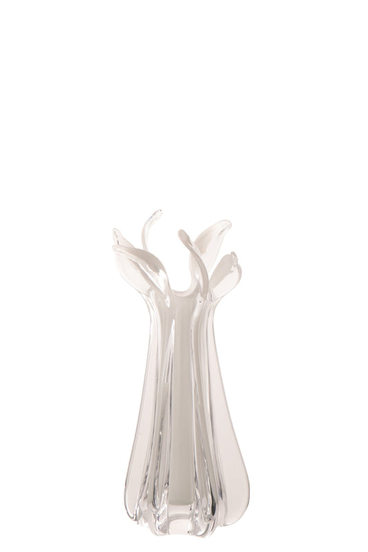 Vase Serena Glass White