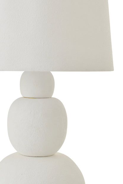 Table lamp Renee ceramic white large
