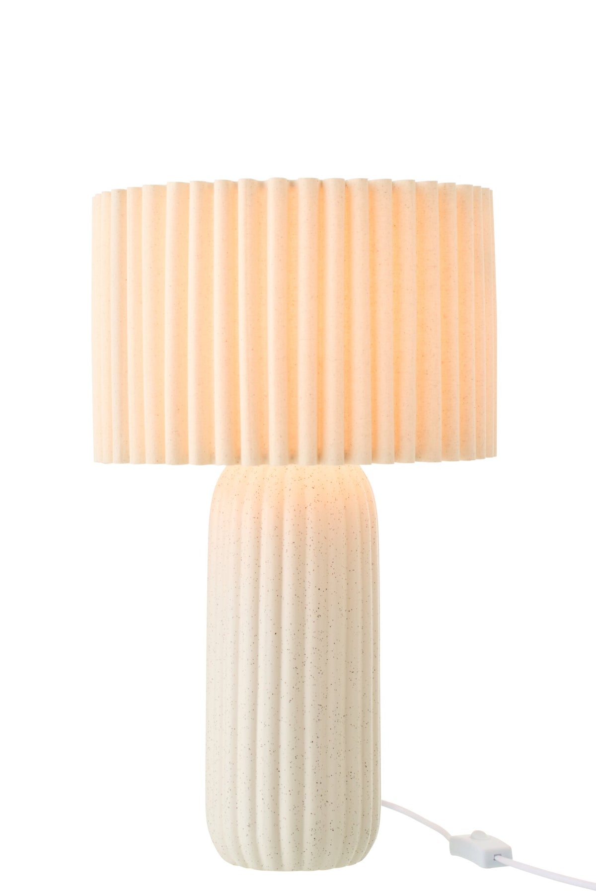 Table lamp Esmee ceramic off-white small