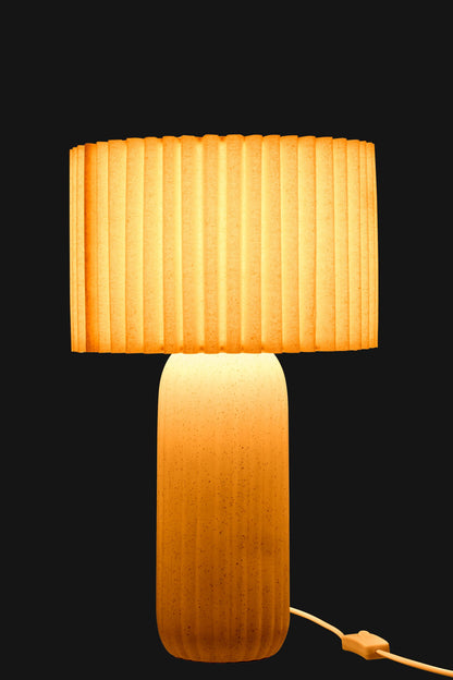 Table lamp Esmee ceramic off-white small