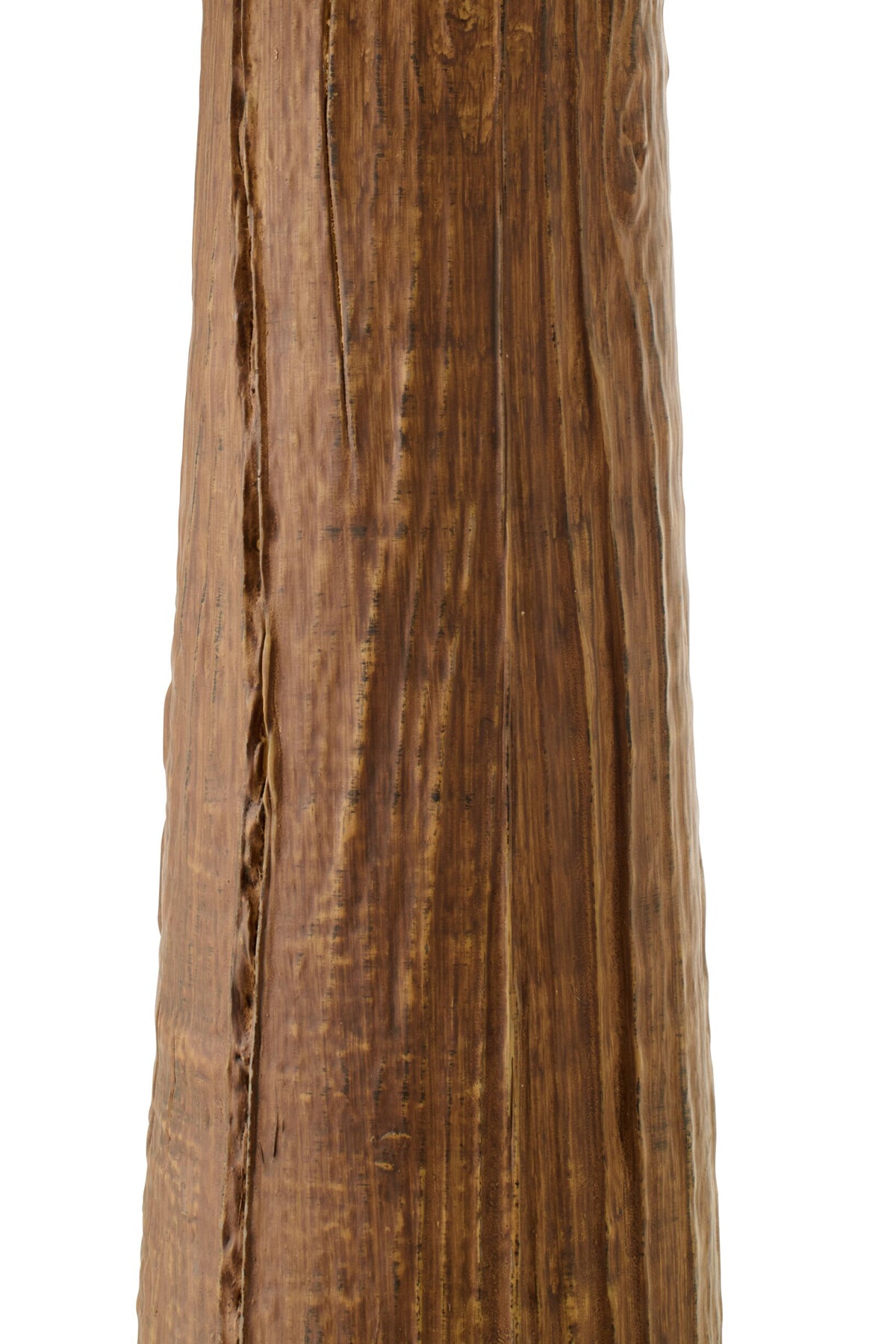 Table lamp Melina ceramic dark brown small