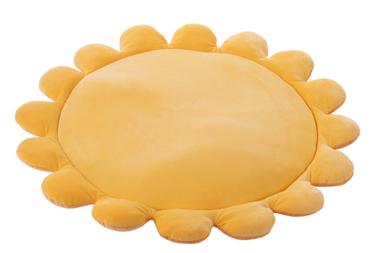 Playmat Flower Polyester Orange/Yellow