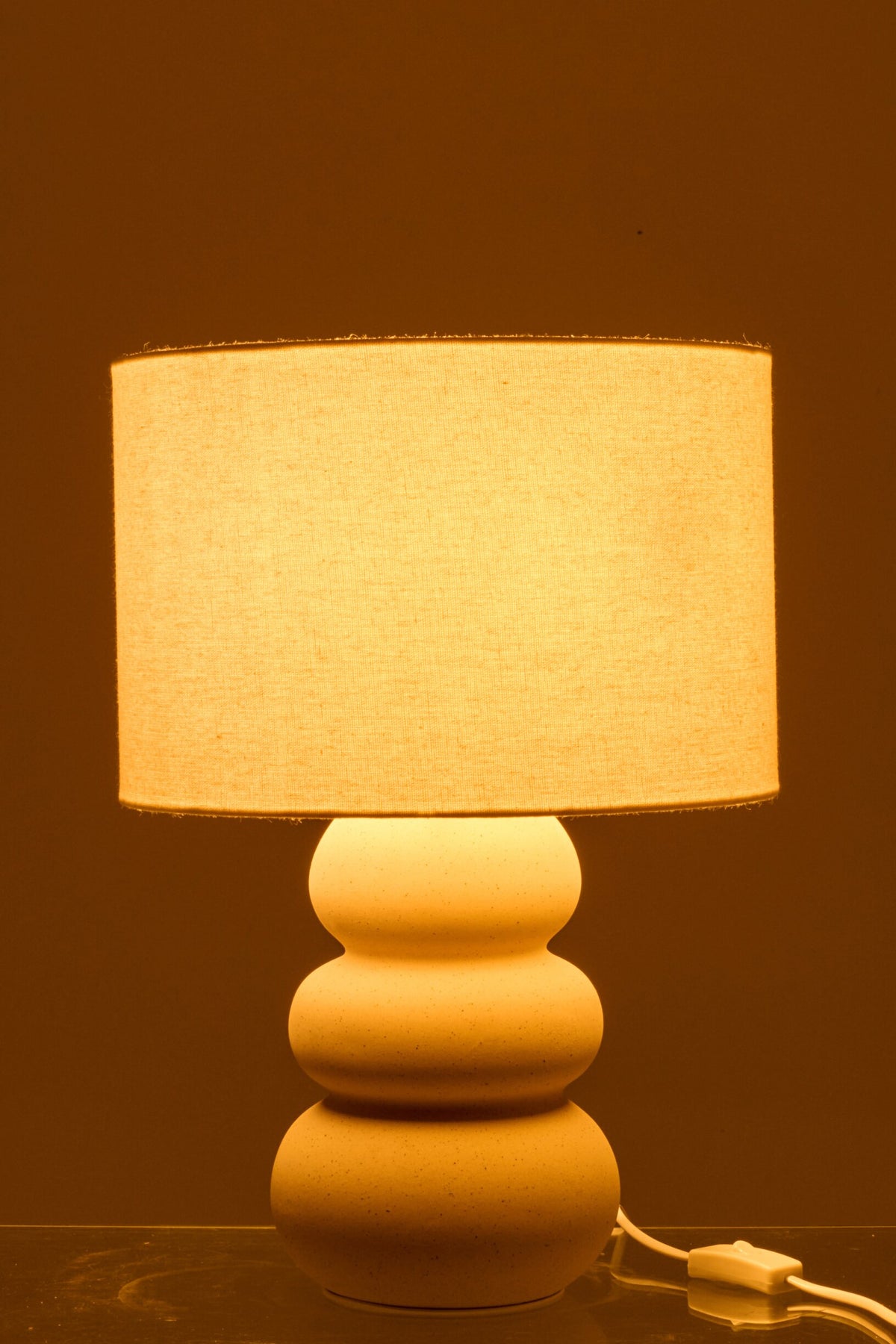 Table lamp Victor ceramic off-white