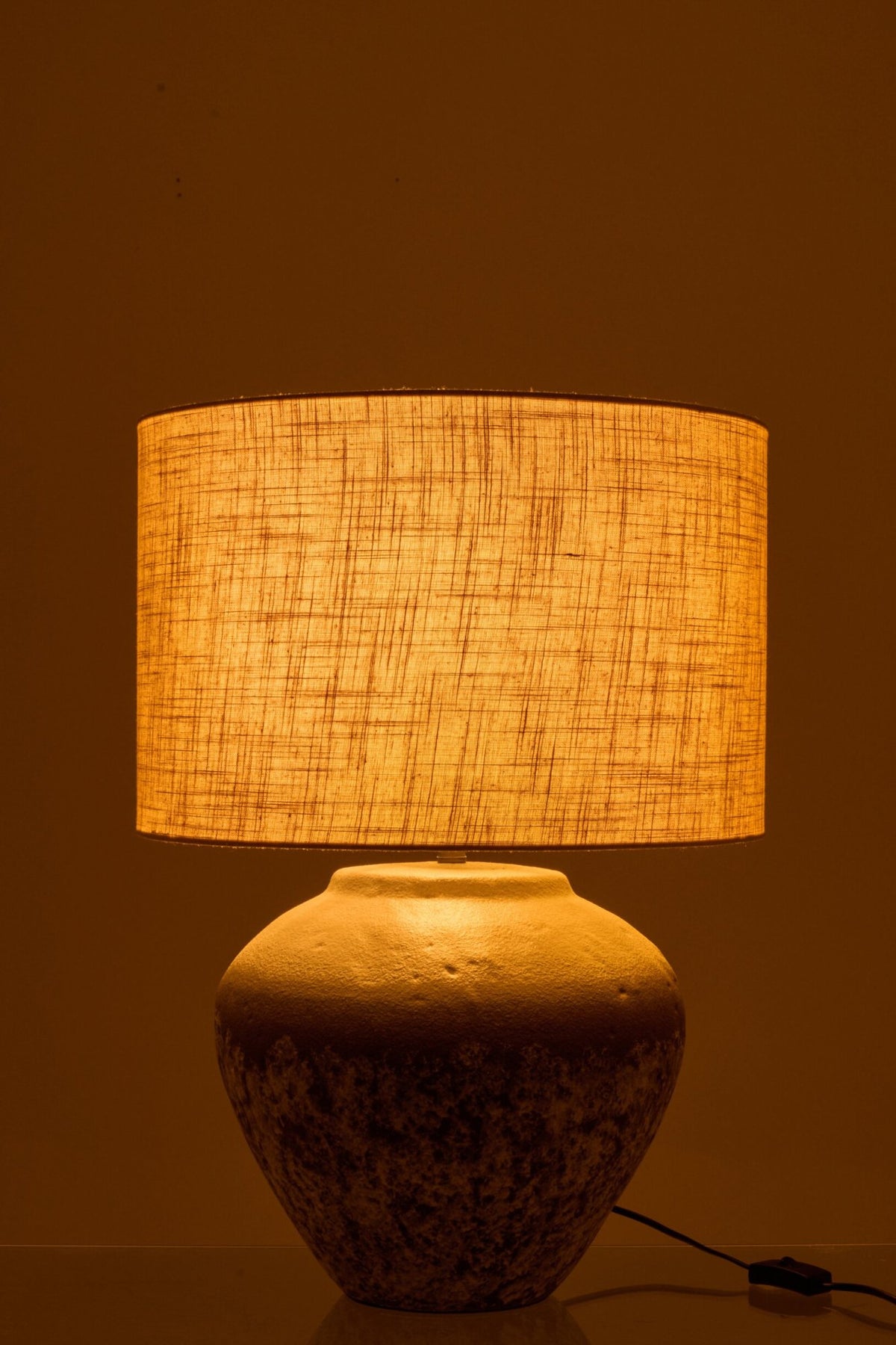Table lamp Jules ceramic dark grey
