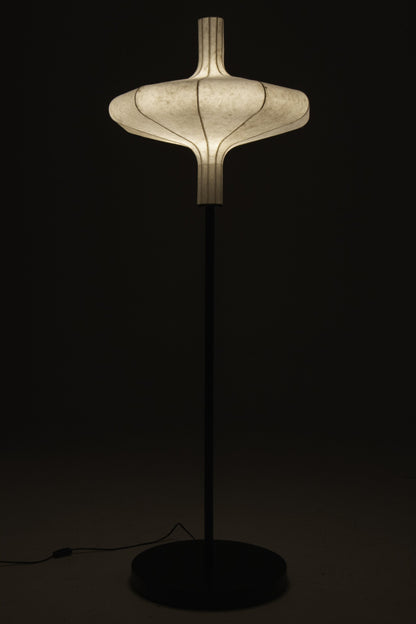 Floor lamp natural paper