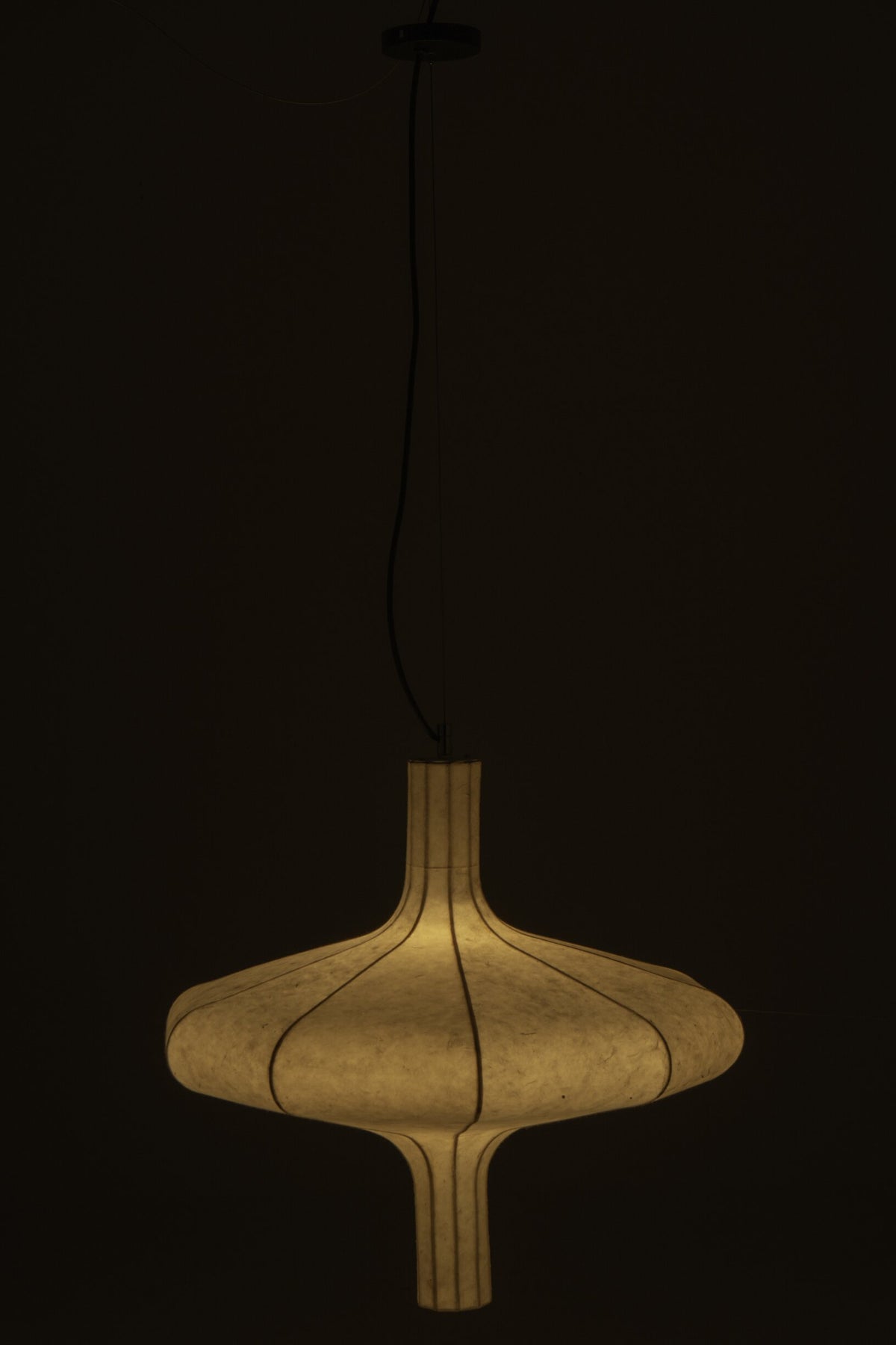 Ceiling lamp natural paper
