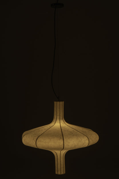 Ceiling lamp natural paper