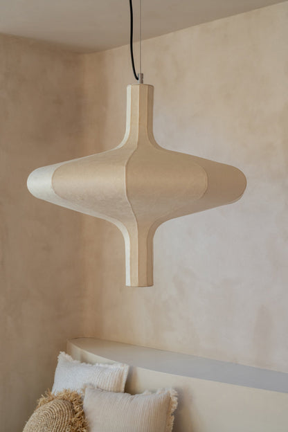 Ceiling lamp natural paper