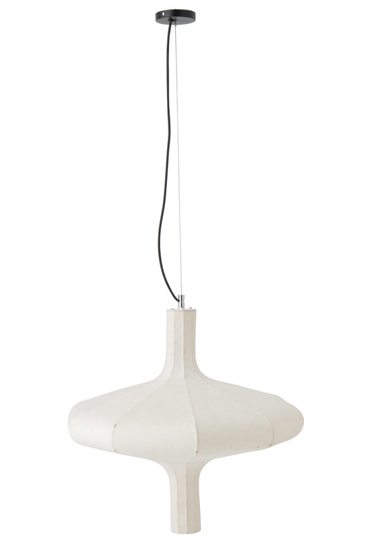 Plafondlamp papier naturel