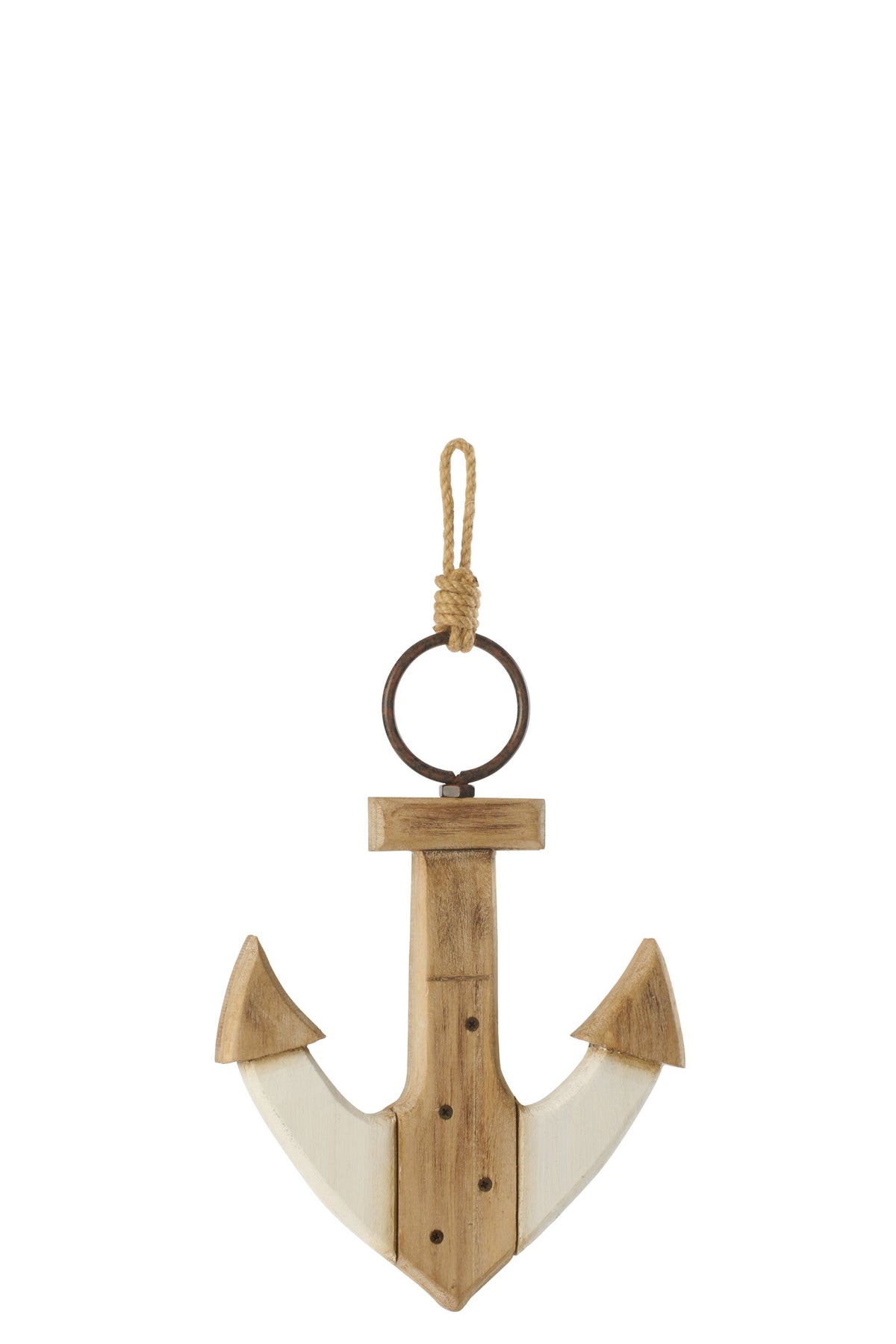 Anchor Paulownia Wood Natural/White Small