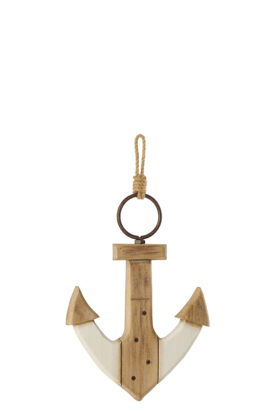 Anchor Paulownia Wood Natural/White Small