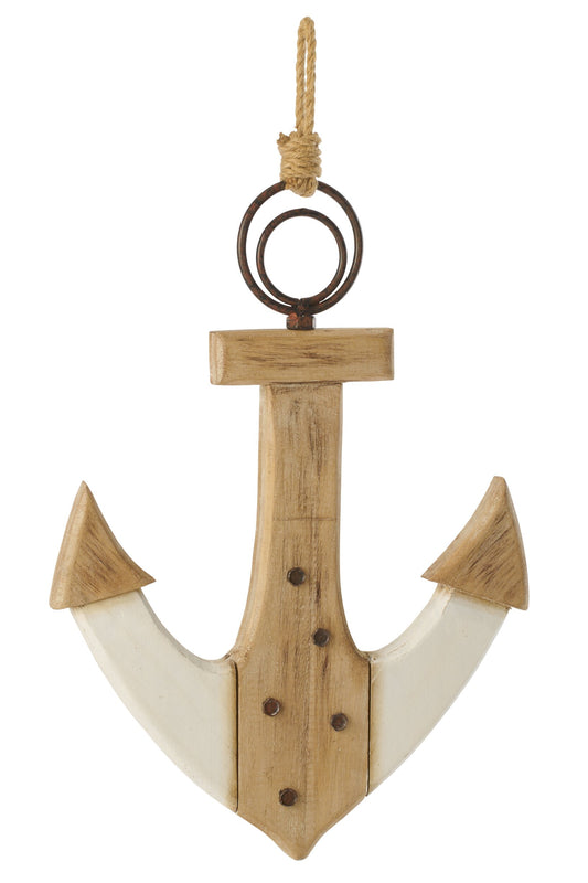 Anchor Paulownia Wood Natural/White Large