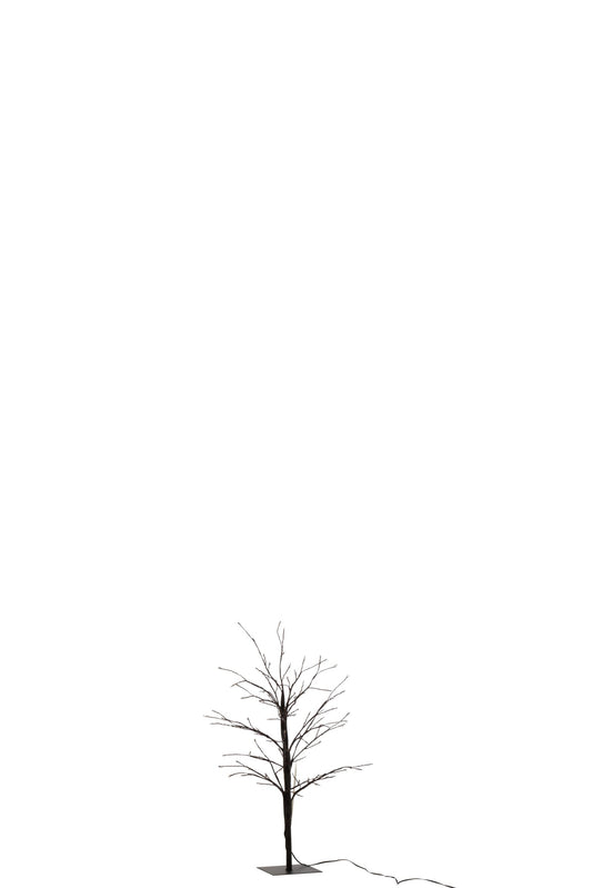 Tree Bare+Led Metal Black Small