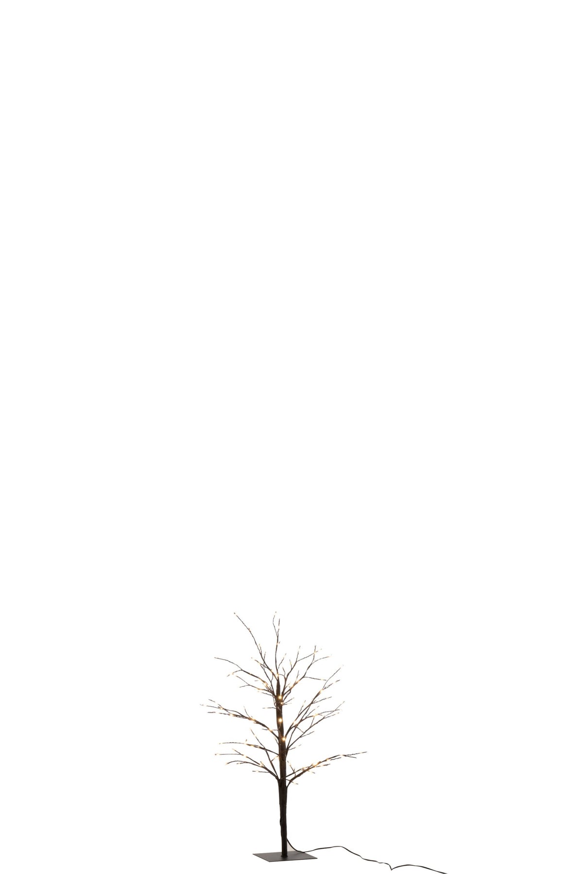 Tree Bare+Led Metal Black Small
