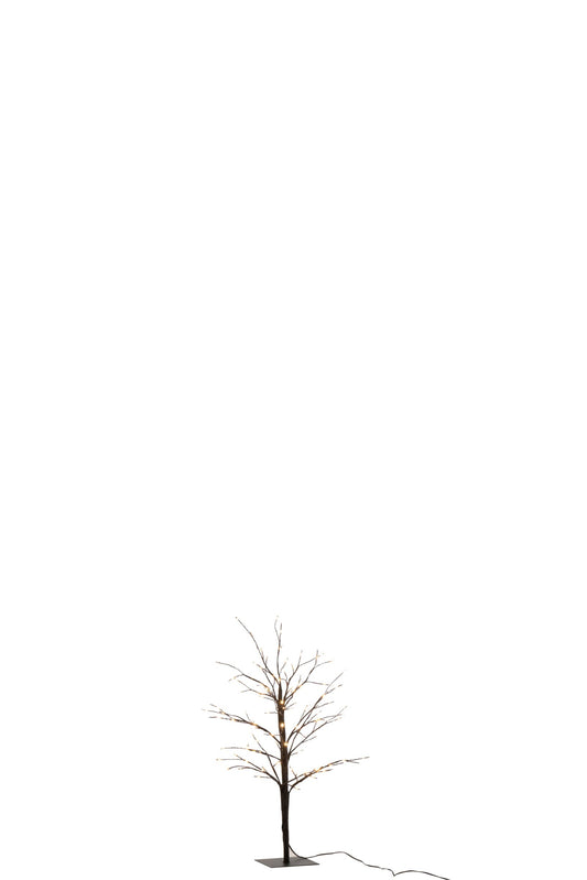 Tree Bare+Led Metal Black Small