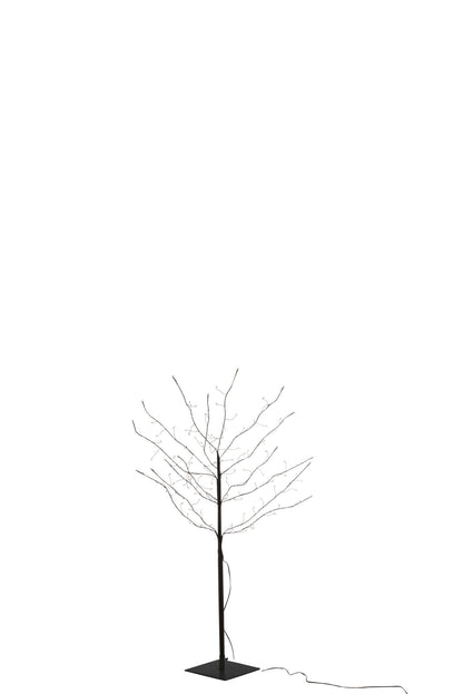 Tree Bare+Led Metal Black Metal