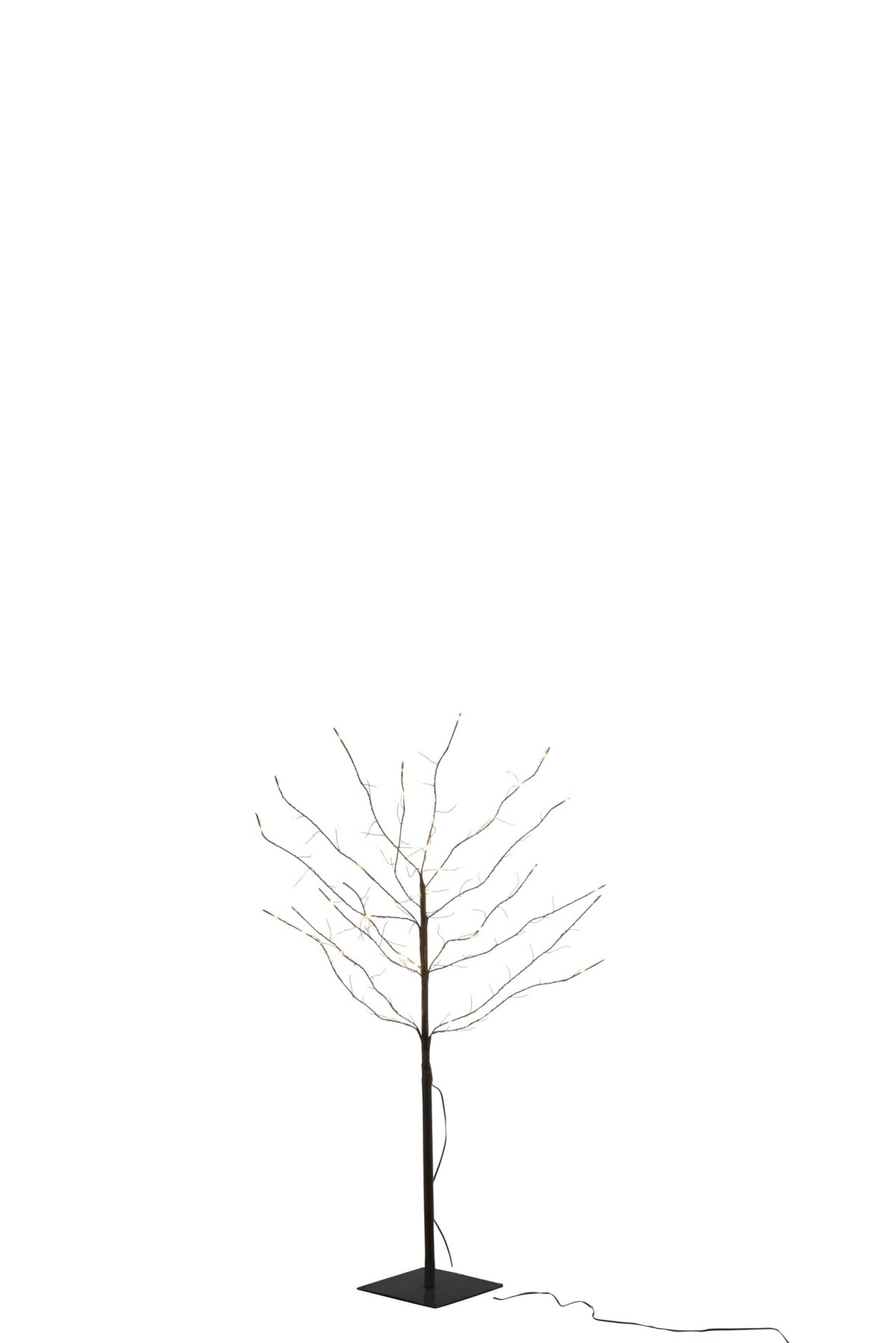 Tree Bare+Led Metal Black Metal