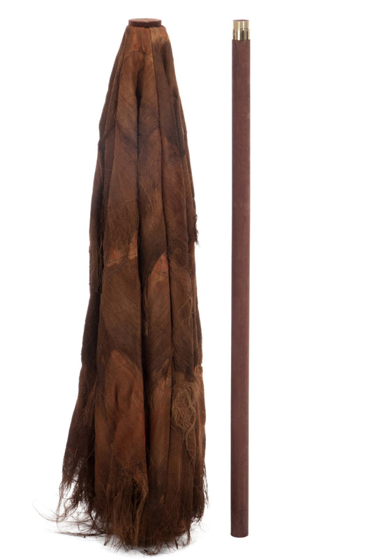 Parasol kokosblad bruin groot