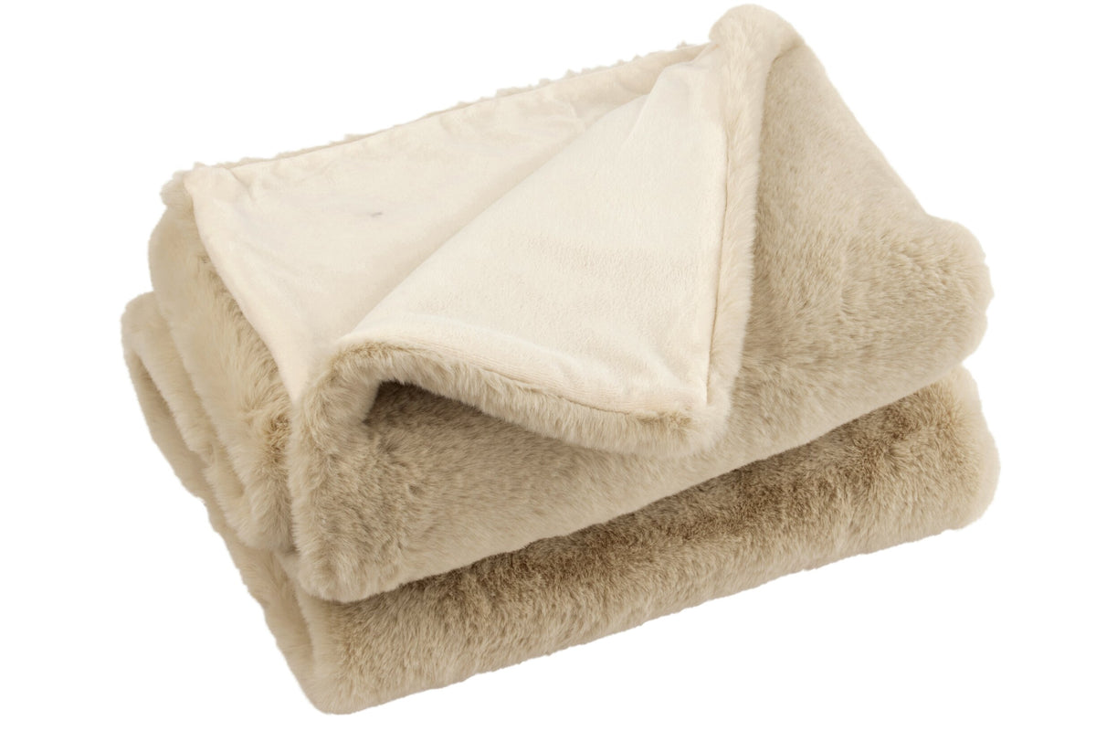 Plaid Cutie Polyester Beige