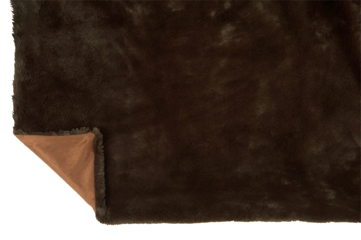 Plaid Cutie Polyester Dark Brown