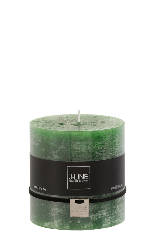 Cilinderkaars Lichtgroen -64u