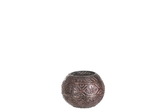 Tlh Bal Boho Glas Antiek Bruin