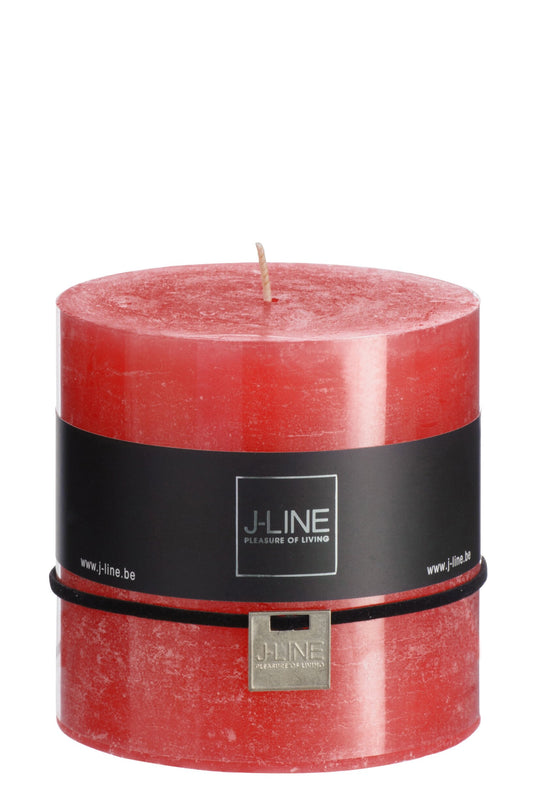 Cilinderkaars Rood -64u