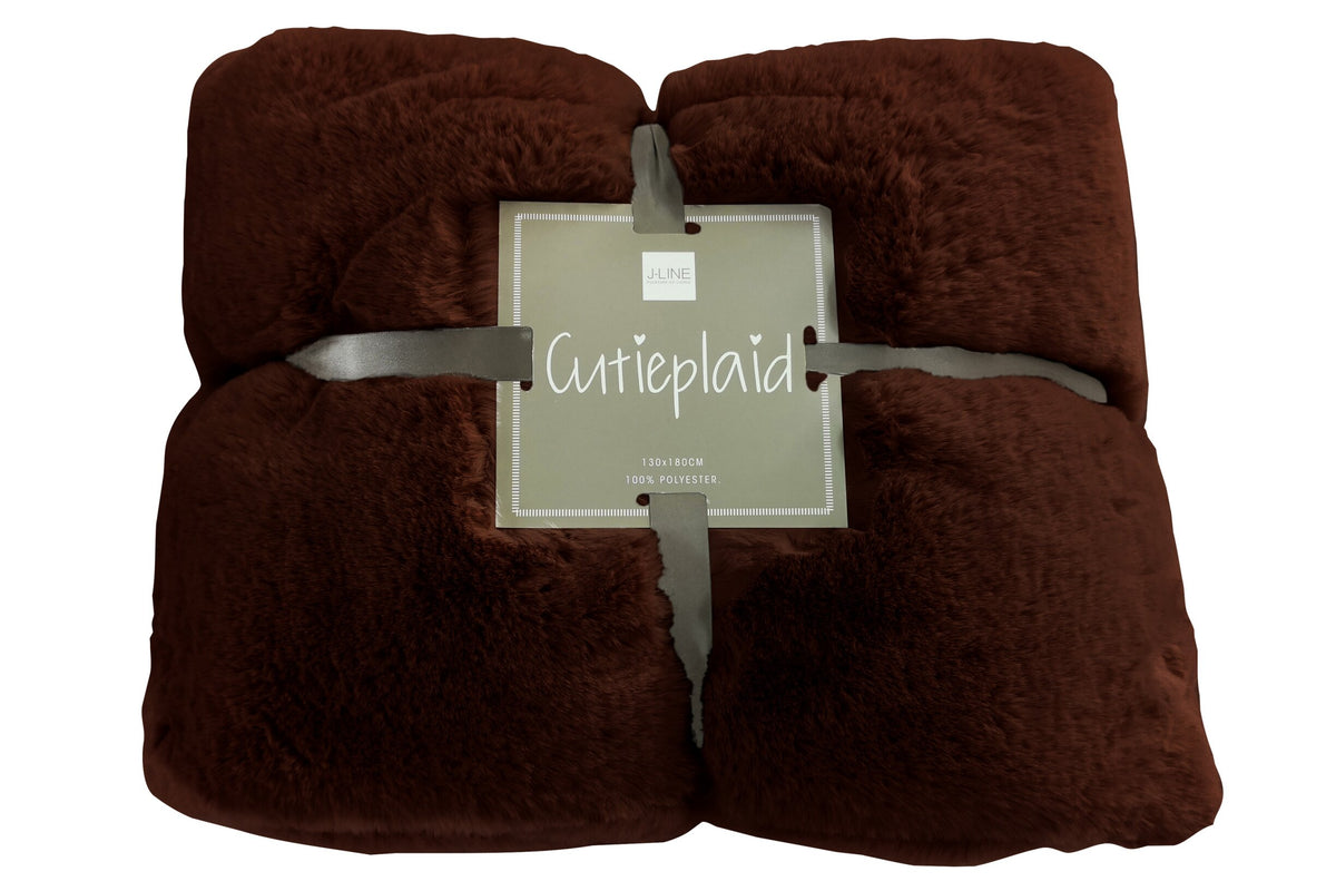 Plaid Cutie Polyester Brown