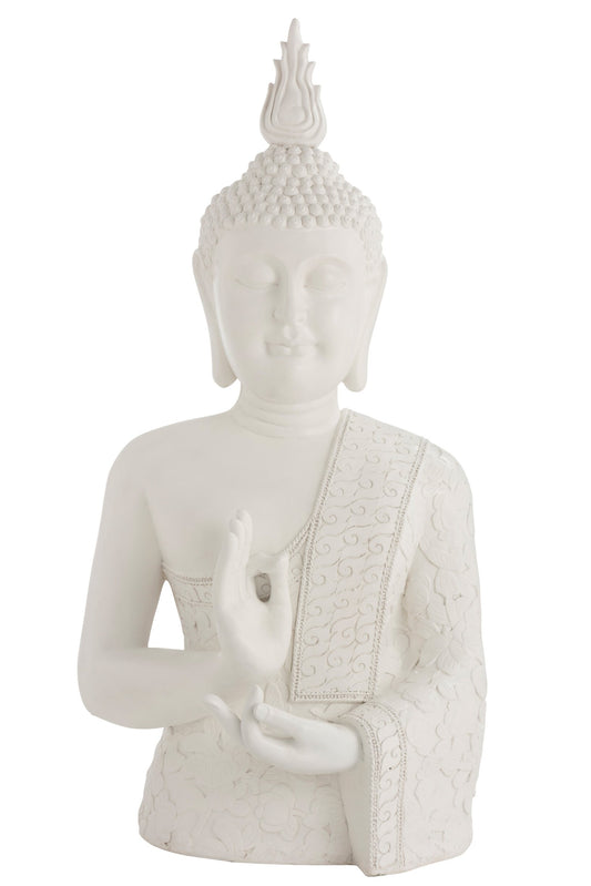 Buddha Zen Poly White