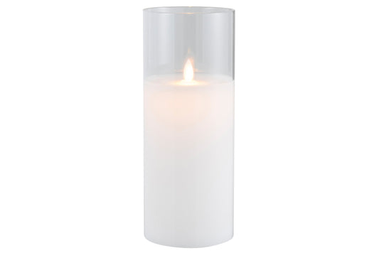 Ledlamp Blinkend Glas Transparant Large