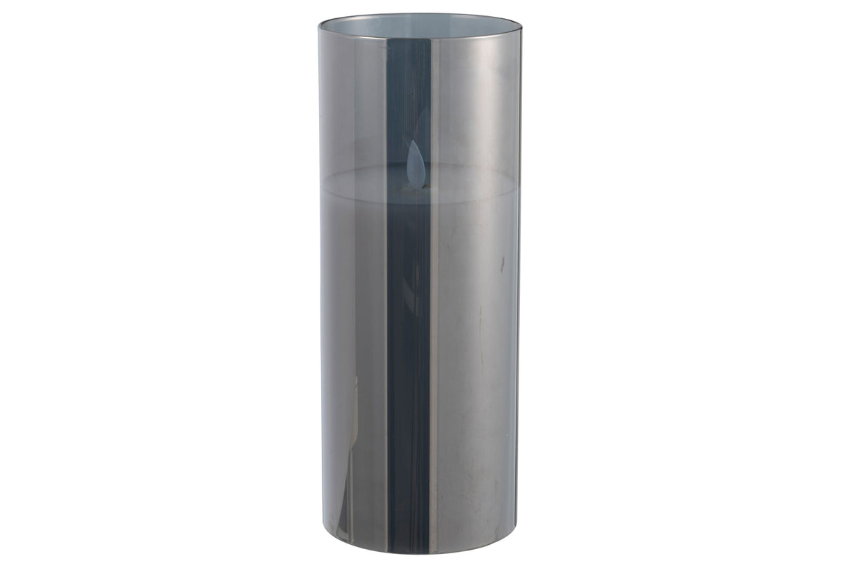 Ledlamp Blinkend Glas Grijs Large
