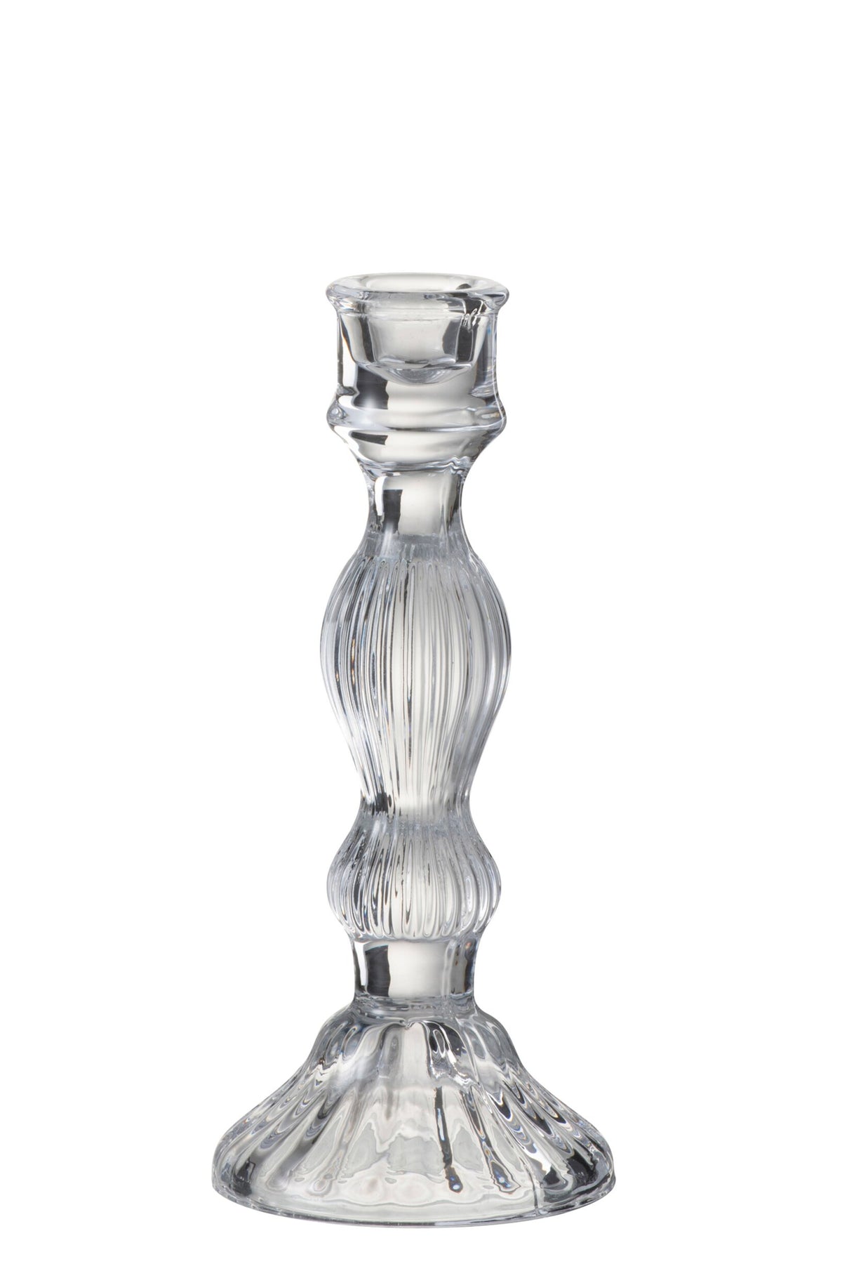 Kandelaar Bol Glas Transparant Large