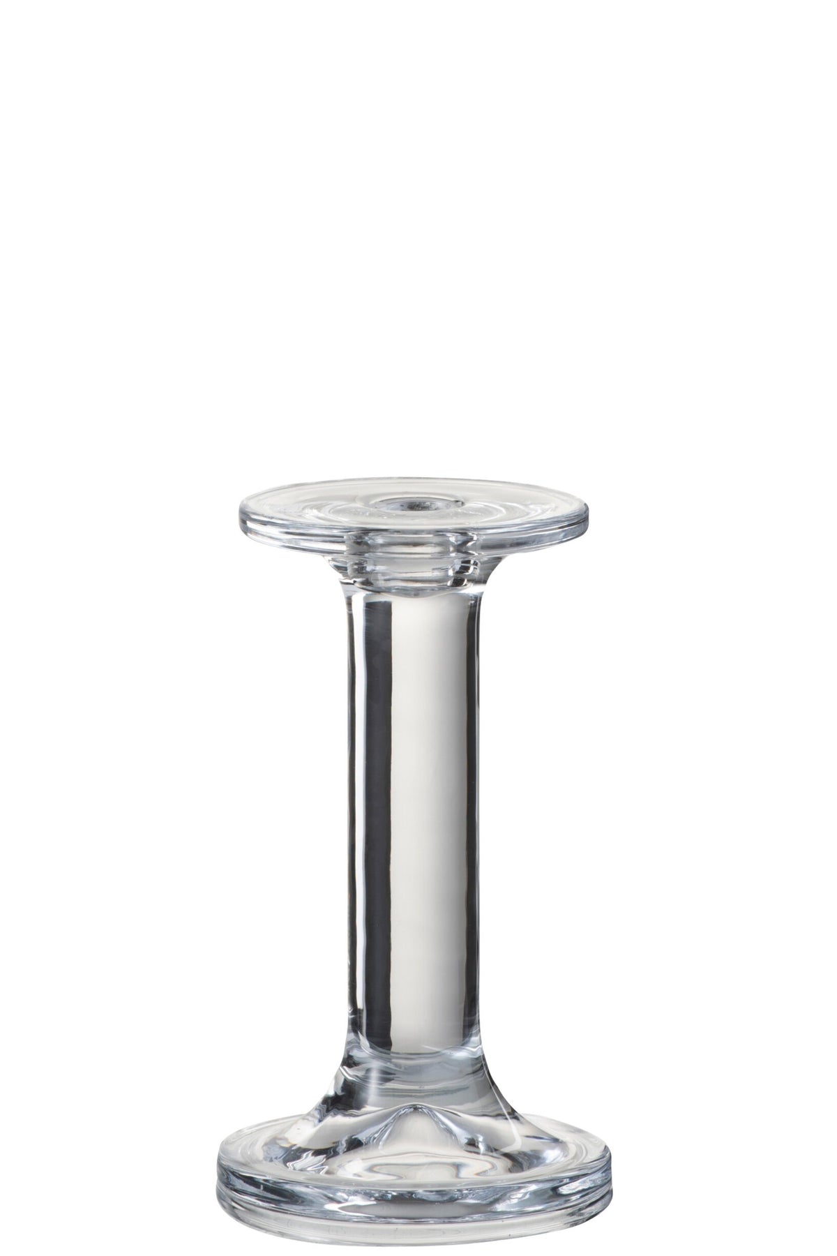 Kandelaar Effen Glas Transparant Small