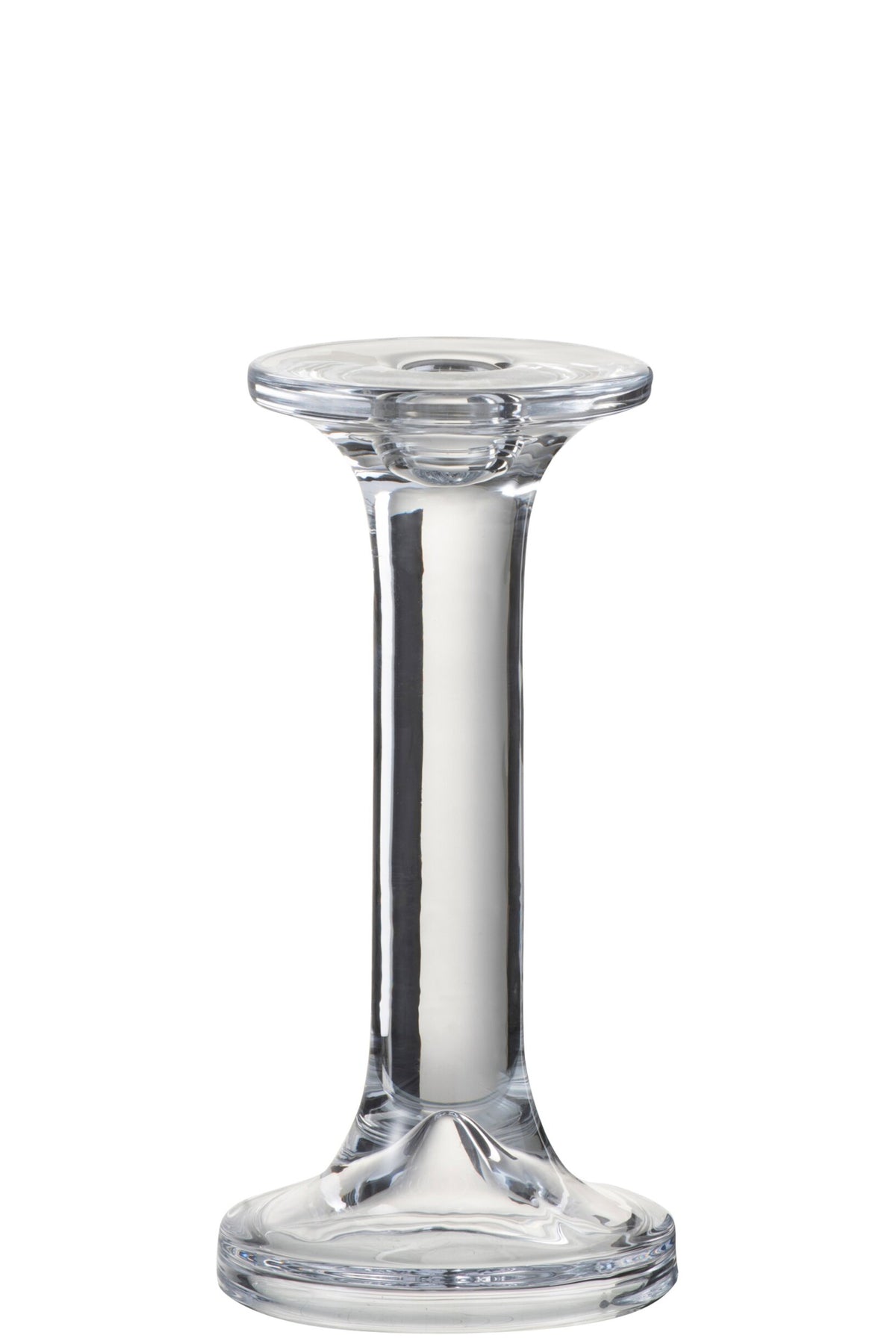 Kandelaar Effen Glas Transparant Large